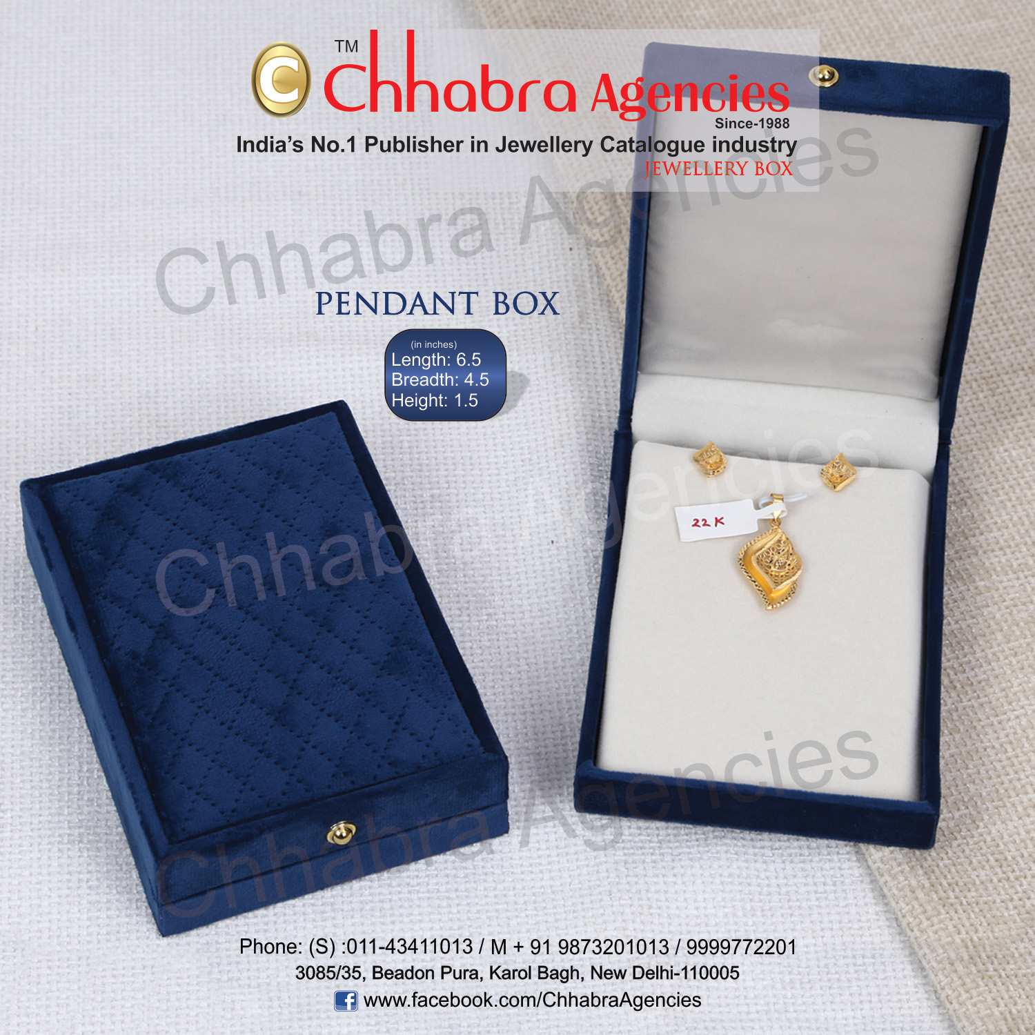Pendant Sets  Box 6.5"x4.5"
